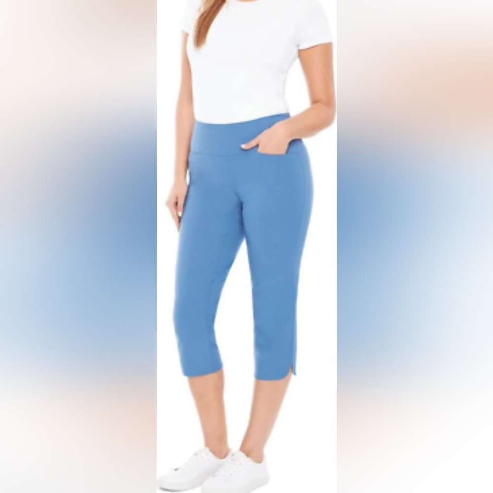 S.C.&CO. Ladies' Pull On Capri Pants with Tummy Control, Size 8